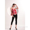 Women's Red Floral Cami Top